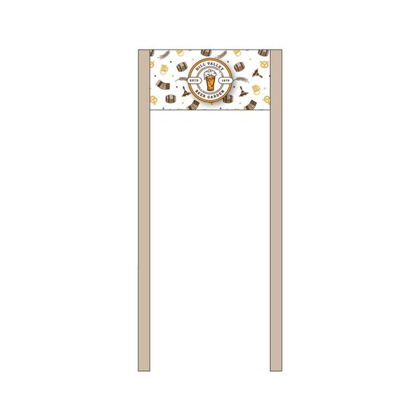 Sliding Door Indoor Enclosed Corkboard, 6